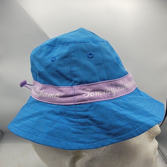 Tommy Bahama Kids Reversible Bucket Hat Sea Tropical Casual Vacation Comfort - Picture 5 of 9